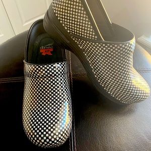 Dansko XP Black and White Clog- Size 36